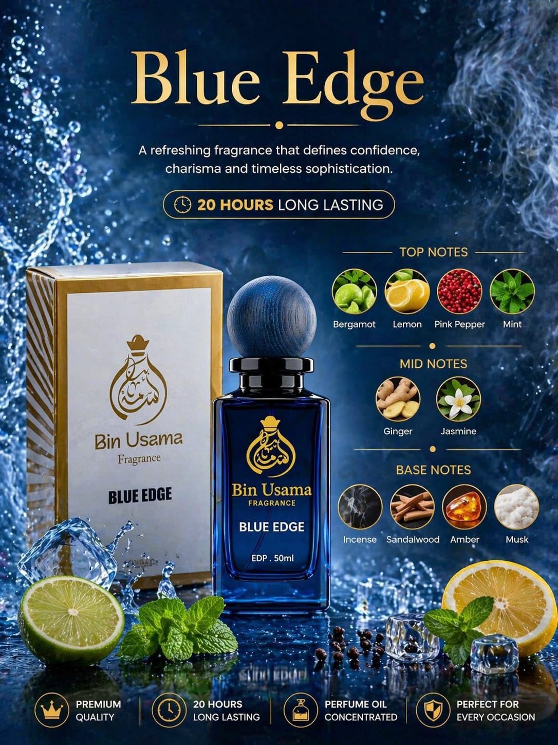 Blue Edge (Inspired by Blue de Chanel) - Bin Usama
